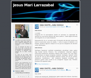 Jesus Mari Larrazabal-en bloga komunitatEAn